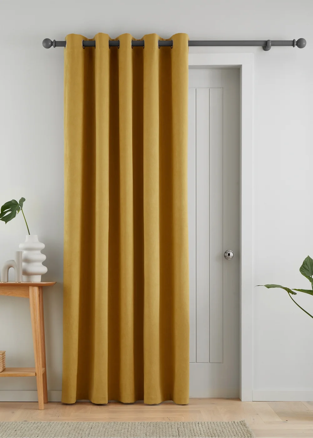 Catherine Lansfield Wilson Blackout Thermal Door Panel - 46W x 85D ( 117x213 ) Image 1