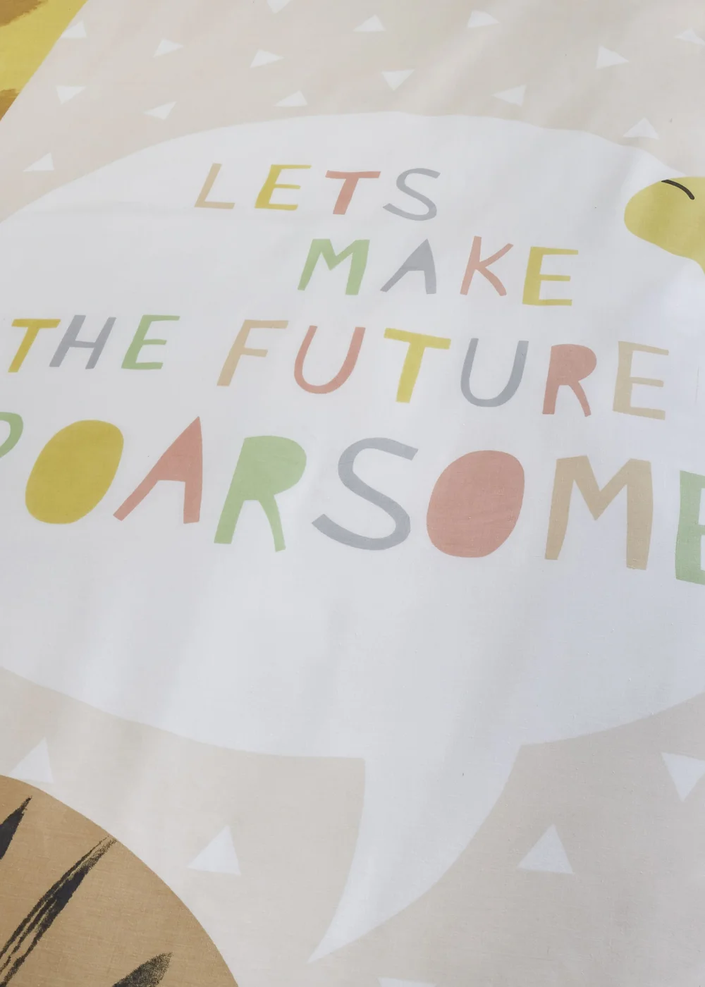 Catherine Lansfield Roarsome Animals Reversible Duvet Cover Set - Junior Image 3