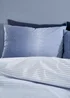 Catherine Lansfield Graded Stripe Reversible Duvet Cover Set - Single Image 2