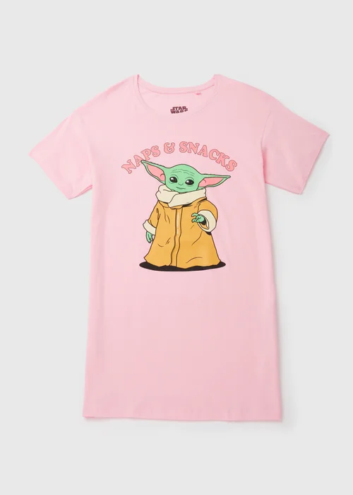 Pink Grogu Sleep Nightie - Small Image 4