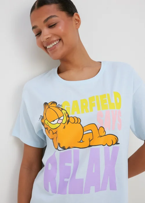 Garfield Blue Nightie - Small Image 3