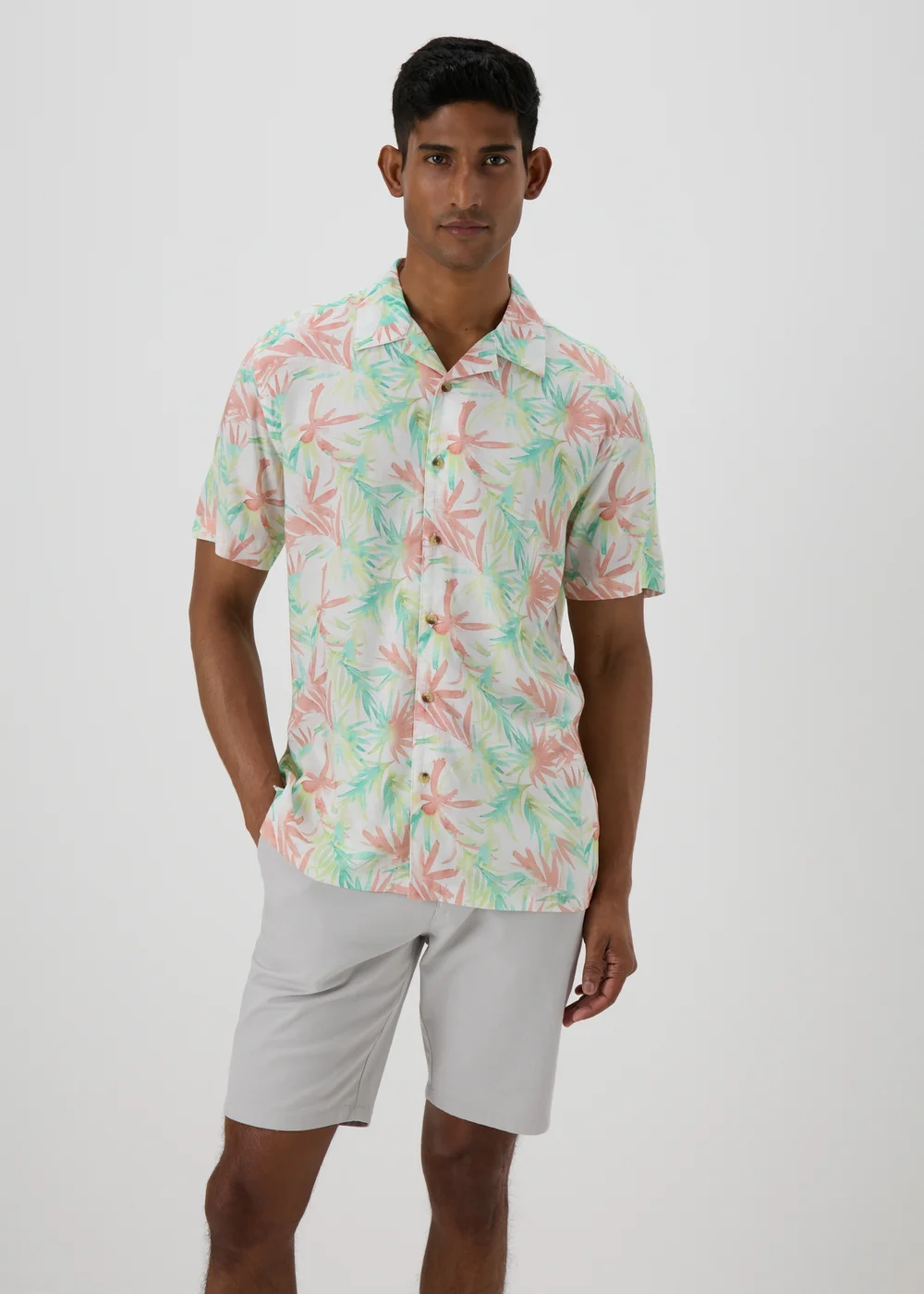 Multicoloured Printed Shirt - S Image 4
