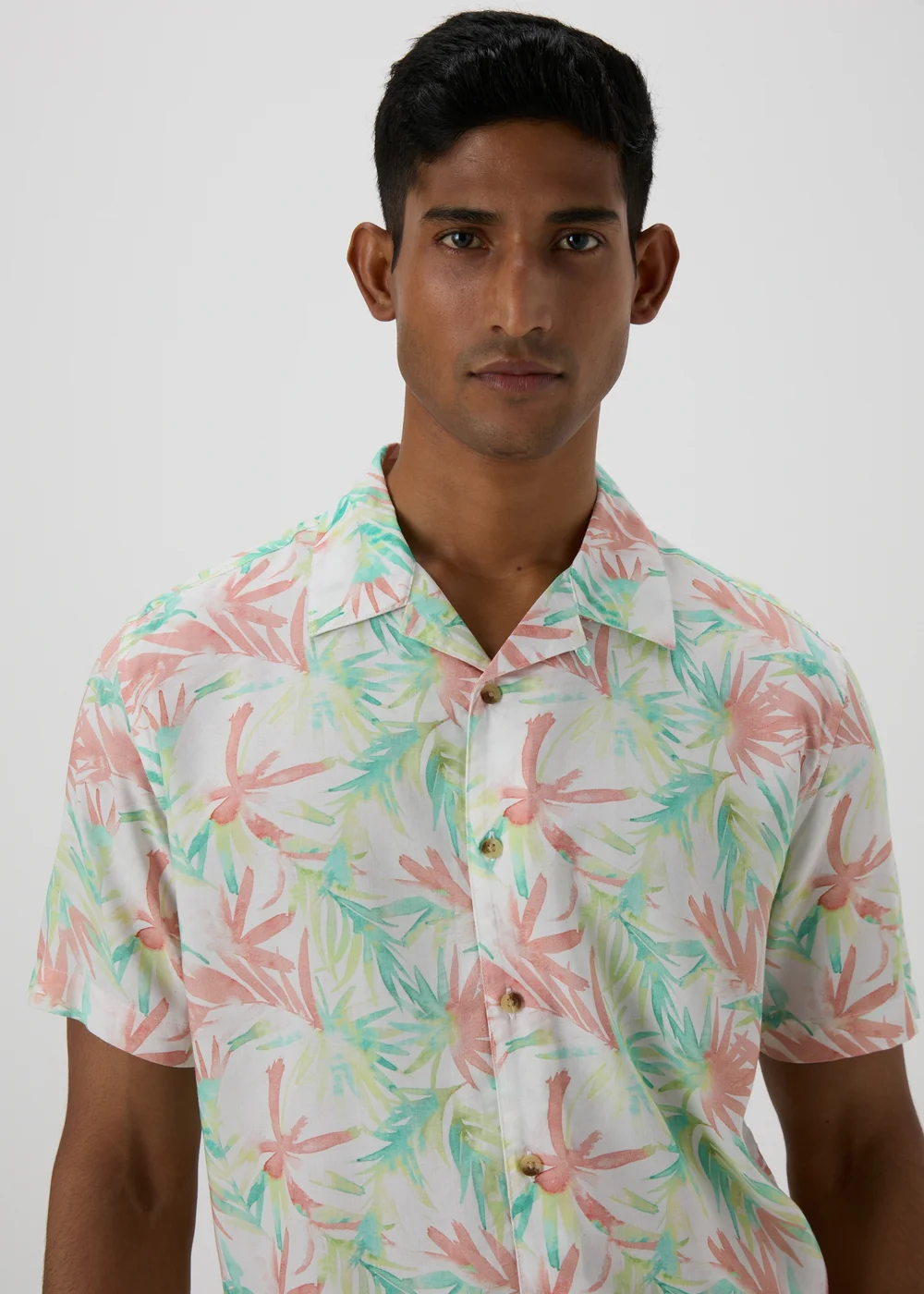 Multicoloured Printed Shirt - S Image 3