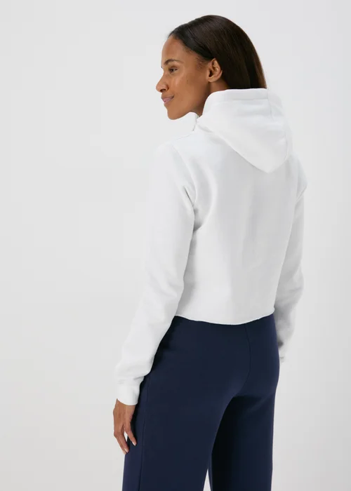 NASA White Crop Hoodie - S Image 2
