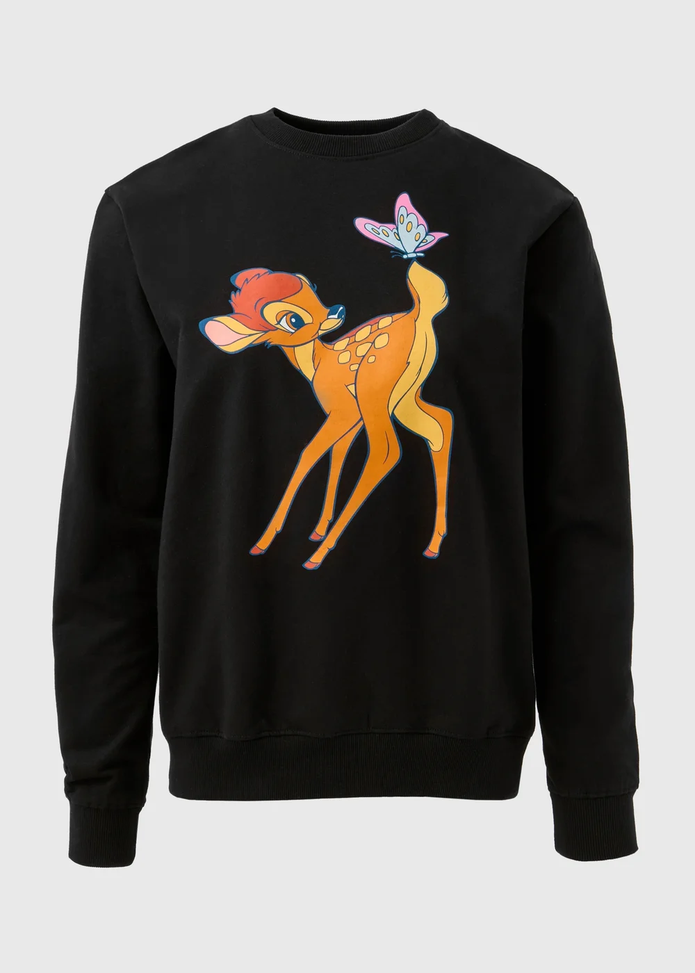 Bambi Black Sweatshirt - Small Image 5