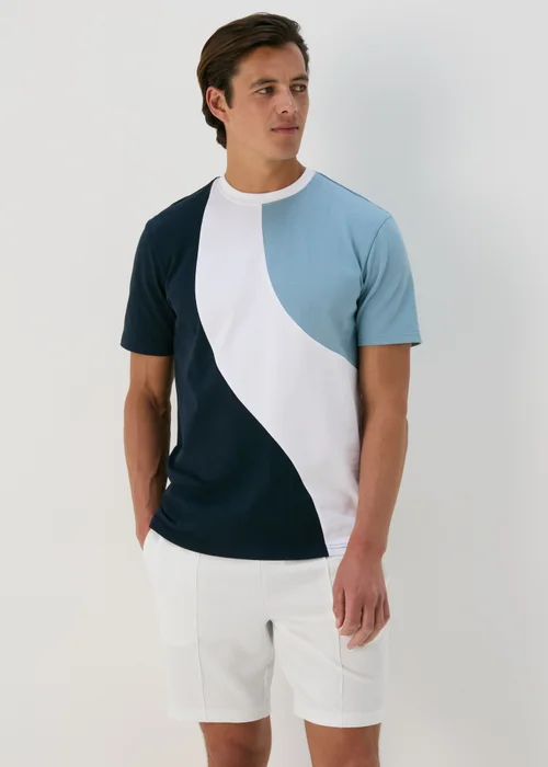 White Textured Shorts - S Image 1