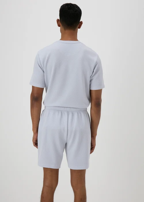 Light Blue Textured Shorts - S Image 2