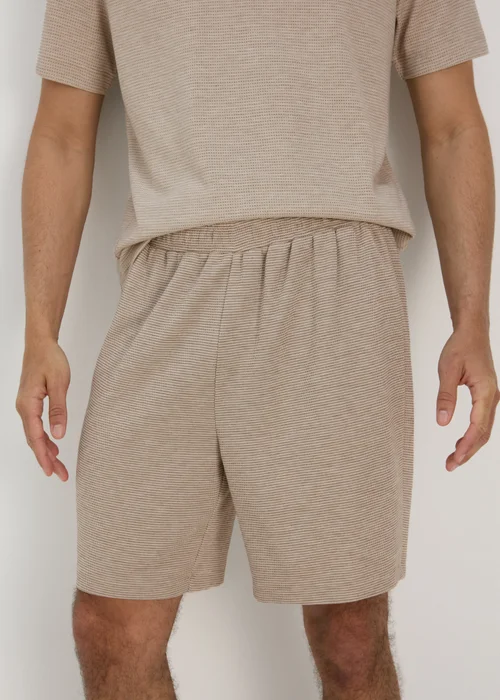 Stone Jacquard Pin Dot Shorts - S Image 3