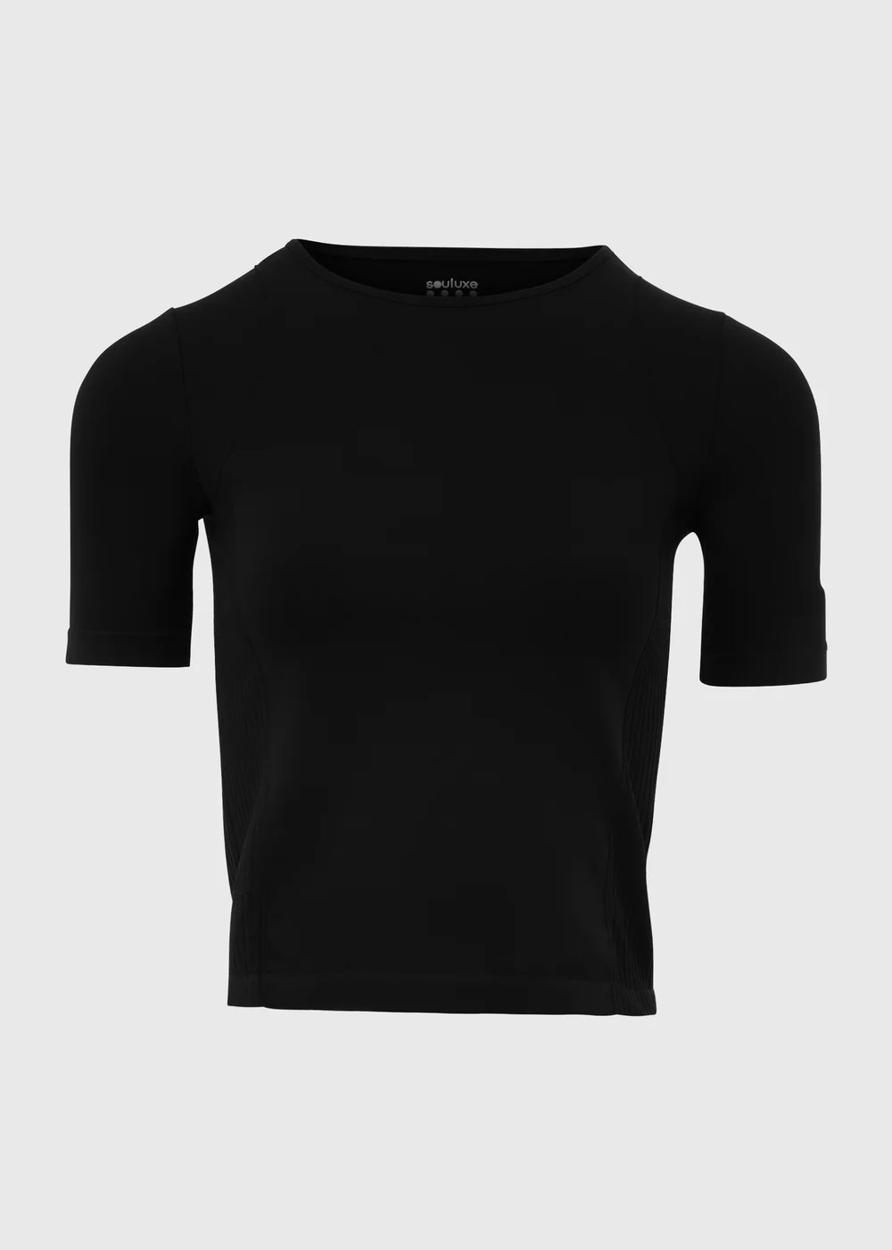 Souluxe Black Seamless Top - S Image 5