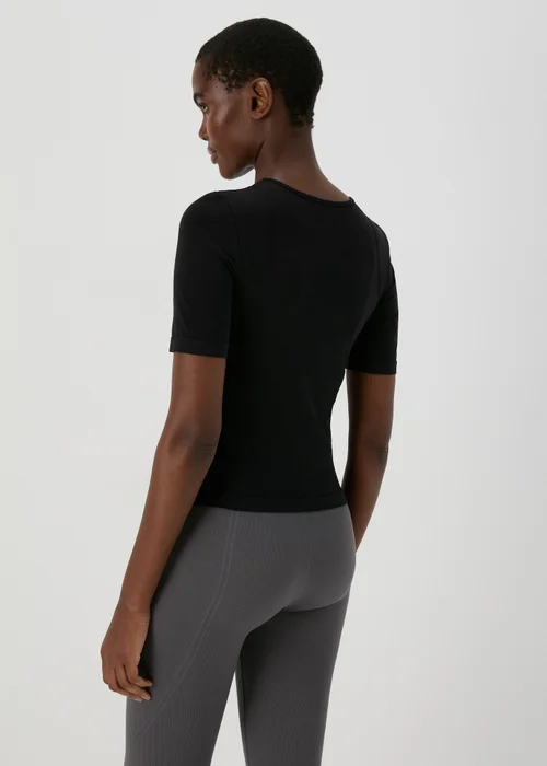 Souluxe Black Seamless Top - S Image 2