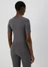 Souluxe Charcoal Seamless Top - Small Image 2