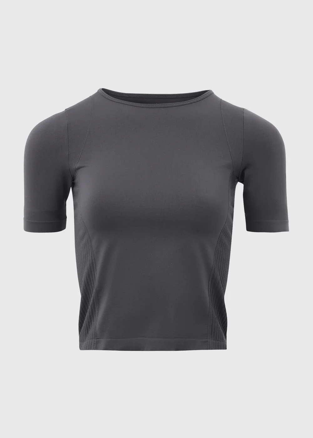 Souluxe Charcoal Seamless Top - Small Image 5