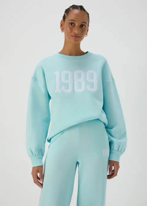 Blue 1989 Co Ord Sweatshirt - S Image 3