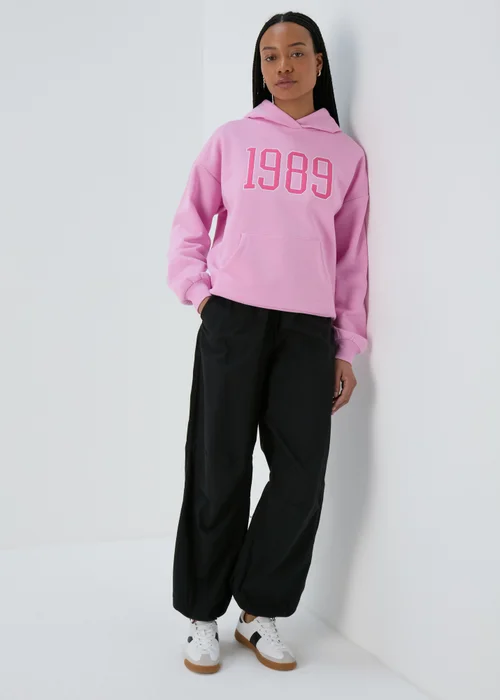 Pink 1989 Hoodie - S Image 4
