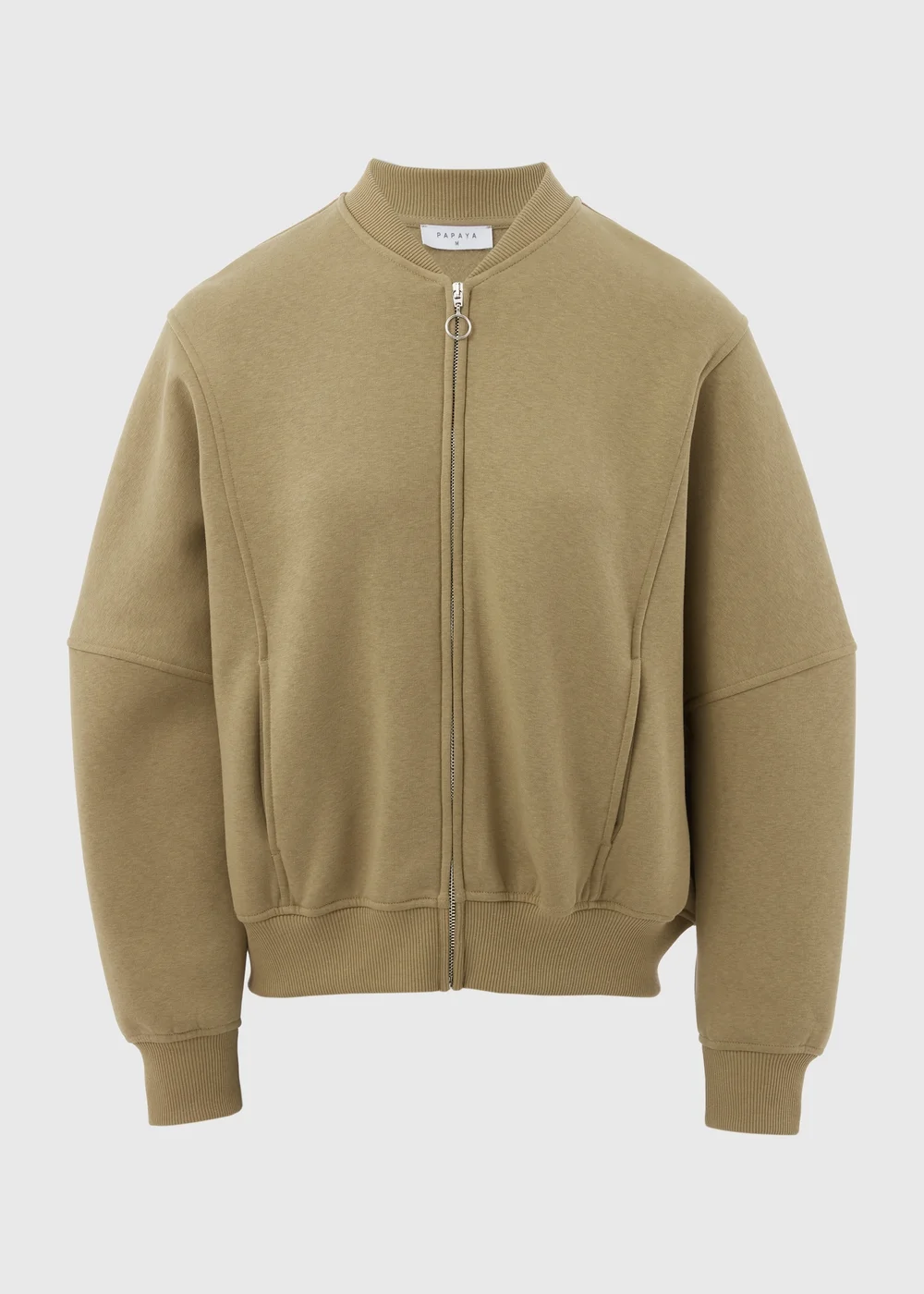 Green Sweat Bomber Jacket - S Image 5