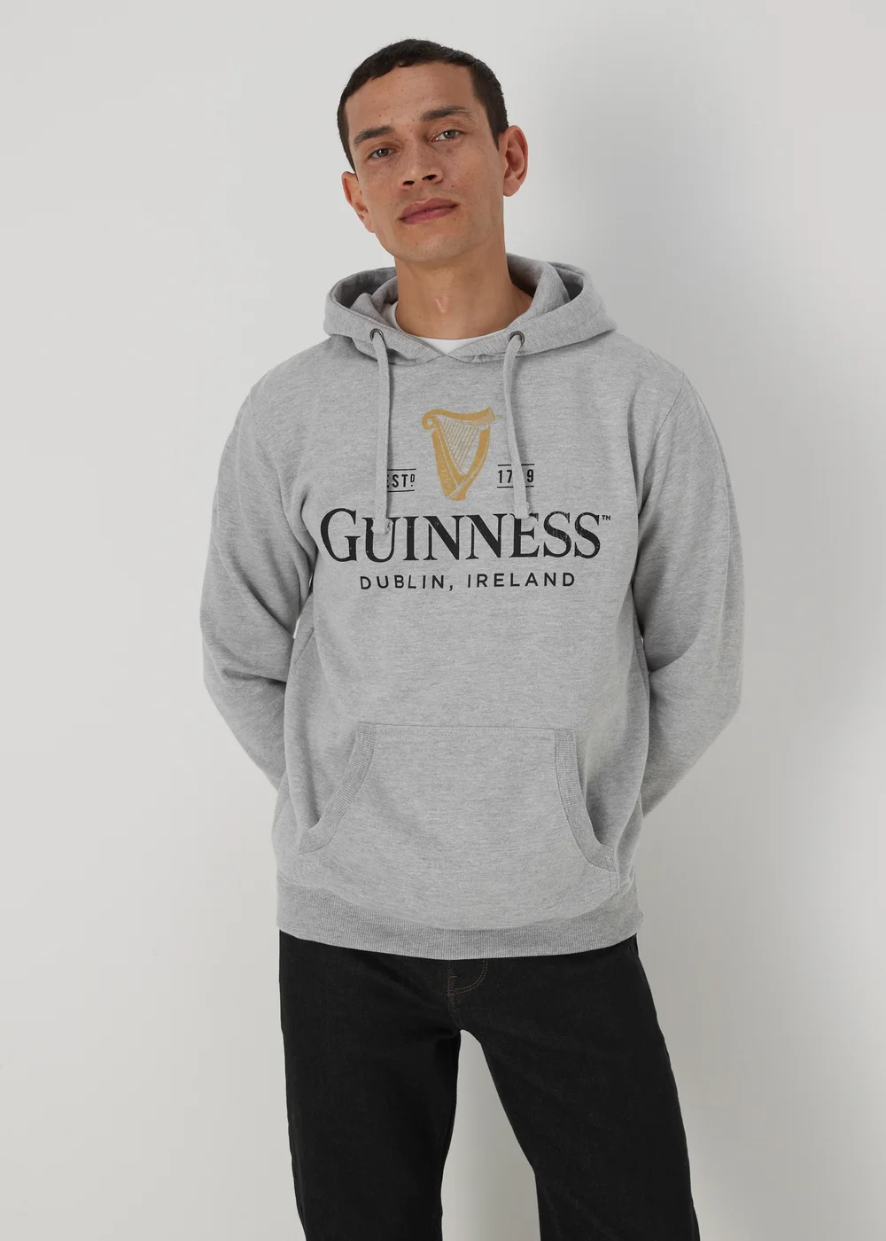 Guinness Grey Hoodie - S Image 4
