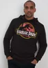 Jurassic Park Black Hoodie - Small Image 1