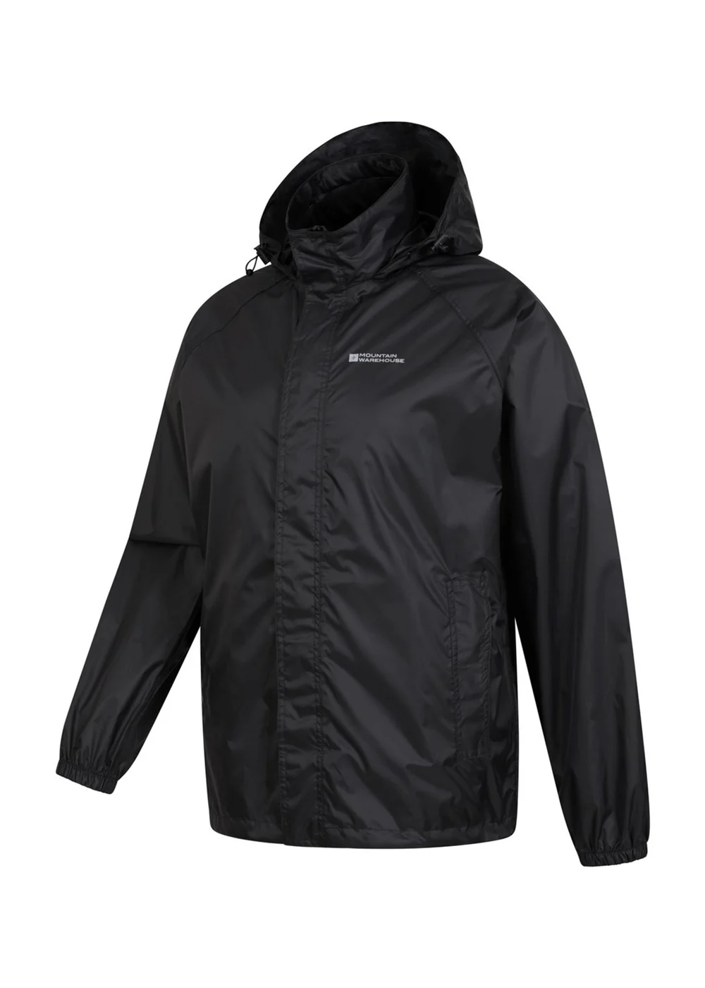 Mountain Warehouse Black Pakka II Waterproof Jacket - 2XS Image 4