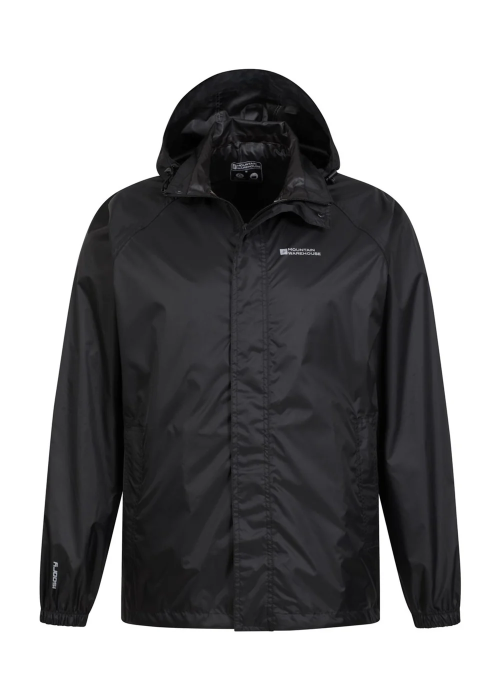 Mountain Warehouse Black Pakka II Waterproof Jacket - 2XS Image 3