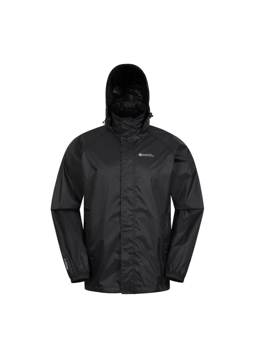 Mountain Warehouse Black Pakka II Waterproof Jacket - 2XS Image 1