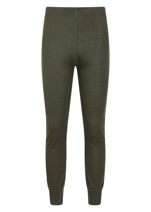 Mountain Warehouse Khaki Talus Base Layer Bottoms - 2XS Image 1