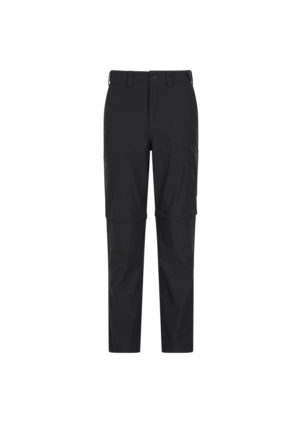 Mountain Warehouse Black Trek Convertible Trousers - 28/L30 Image 1