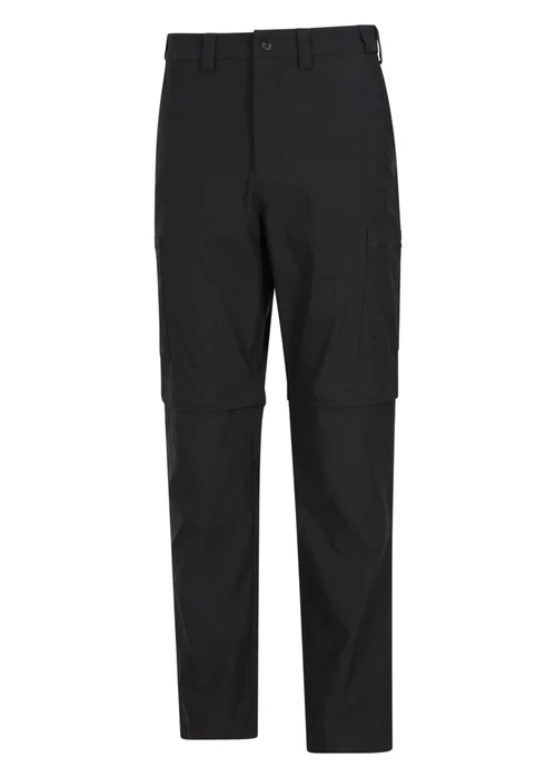Mountain Warehouse Black Trek Convertible Trousers - 28/L30 Image 5