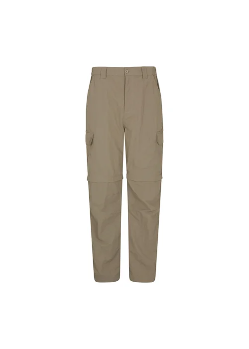 Mountain Warehouse Beige Trek Convertible Trousers - 28/L30 Image 1