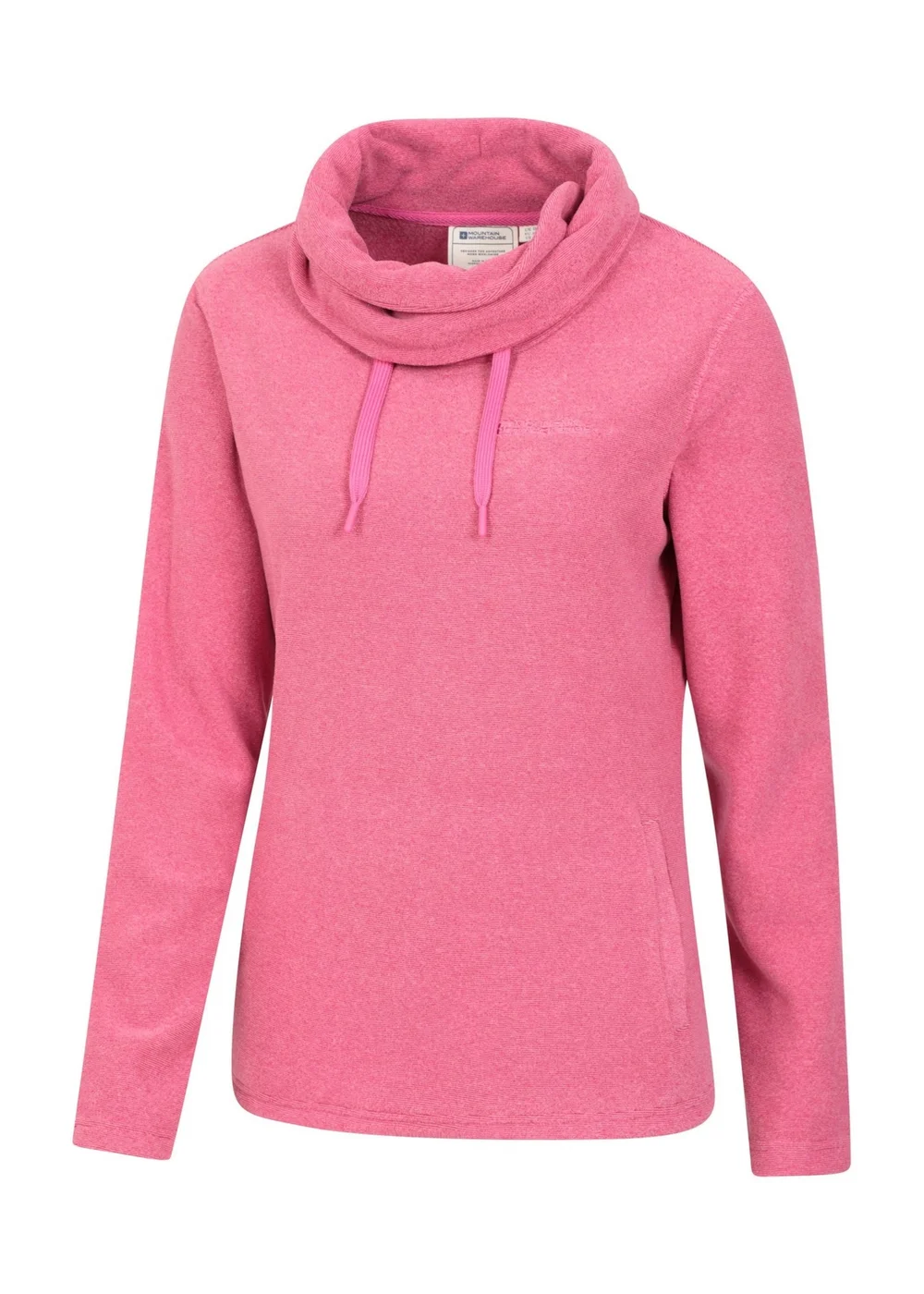 Mountain Warehouse Pink Hebridean Cowl Neck Fleece Top - 6 Image 4