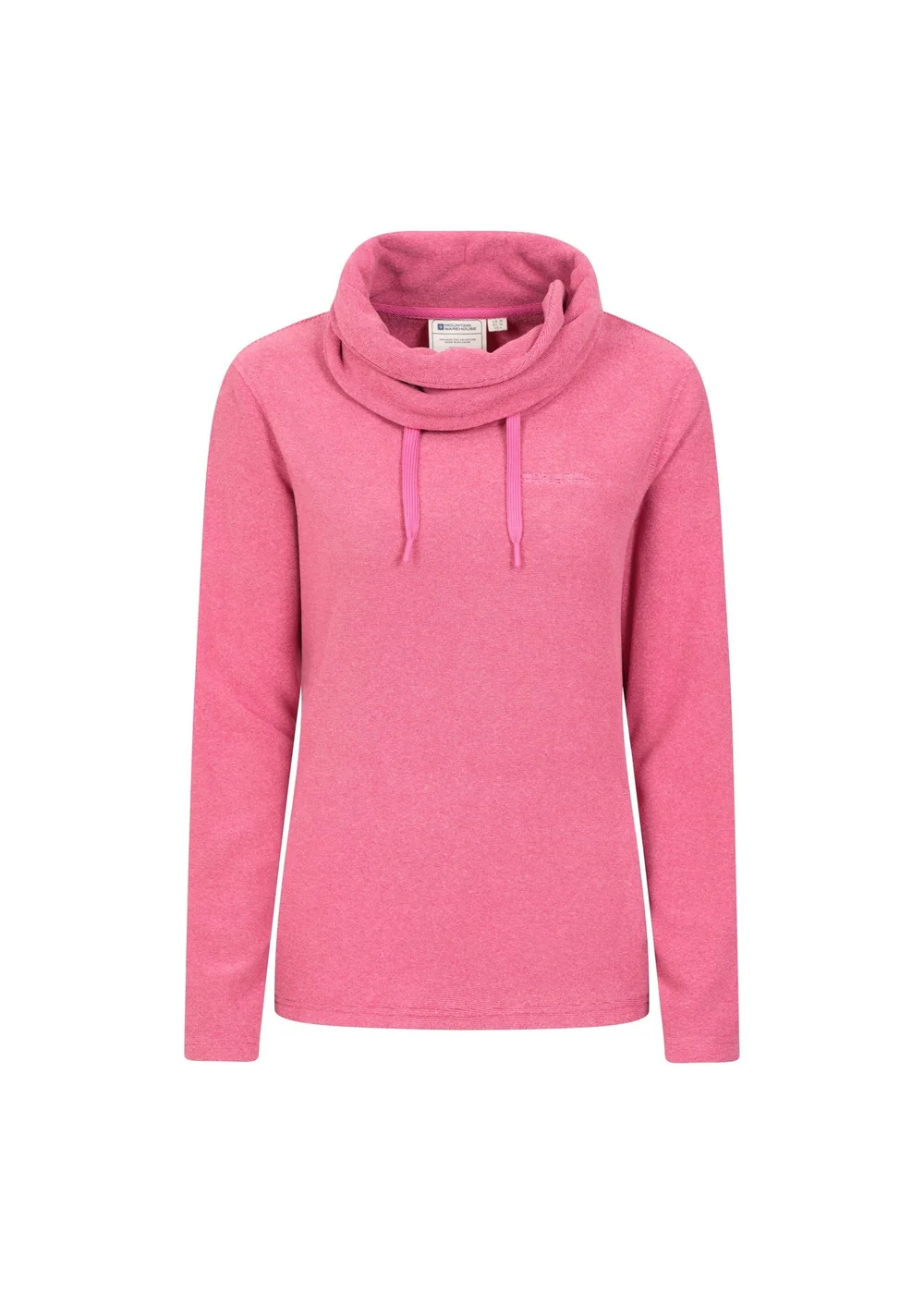 Mountain Warehouse Pink Hebridean Cowl Neck Fleece Top - 6 Image 1