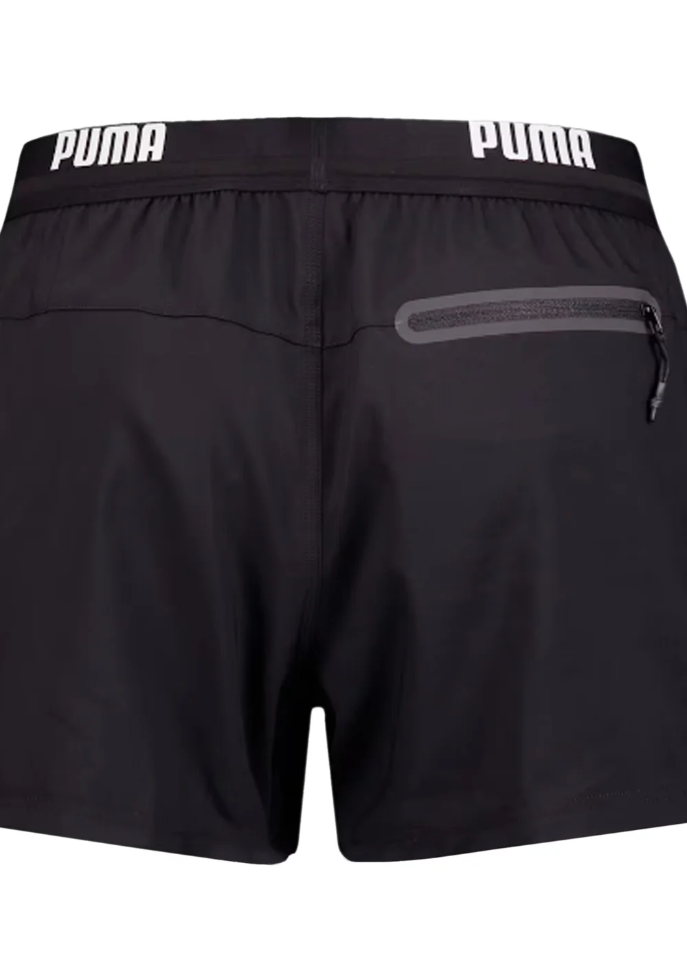 Puma Black Repeat Logo Swimming Shorts - Small Image 2