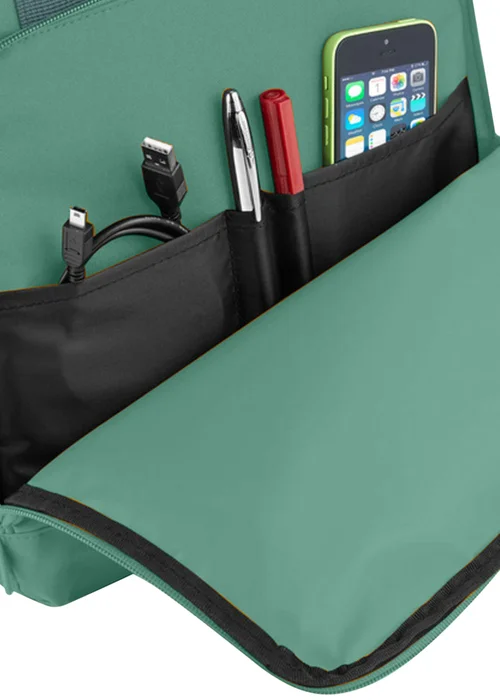 Bagbase Sage Green Twin Handle Roll-Top Backpack - One Size Image 3