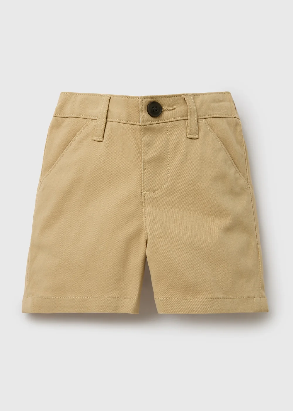 Boys Stone Chino Shorts (1-7yrs) - 1 half year to 2 Image 1