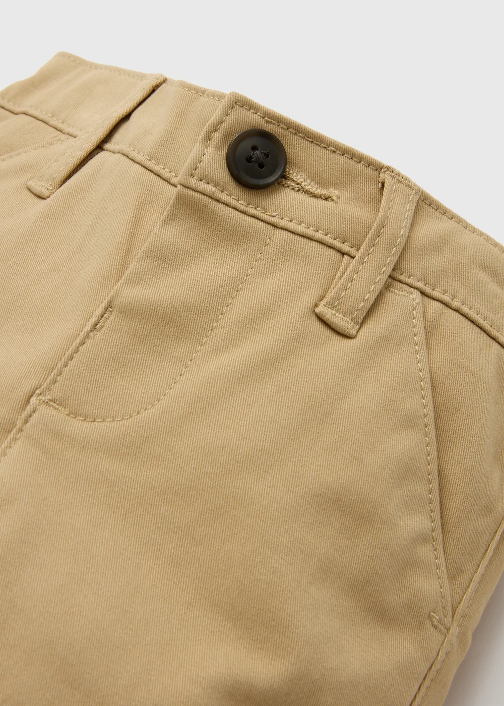Boys Stone Chino Shorts (1-7yrs) - 1 half year to 2 Image 2
