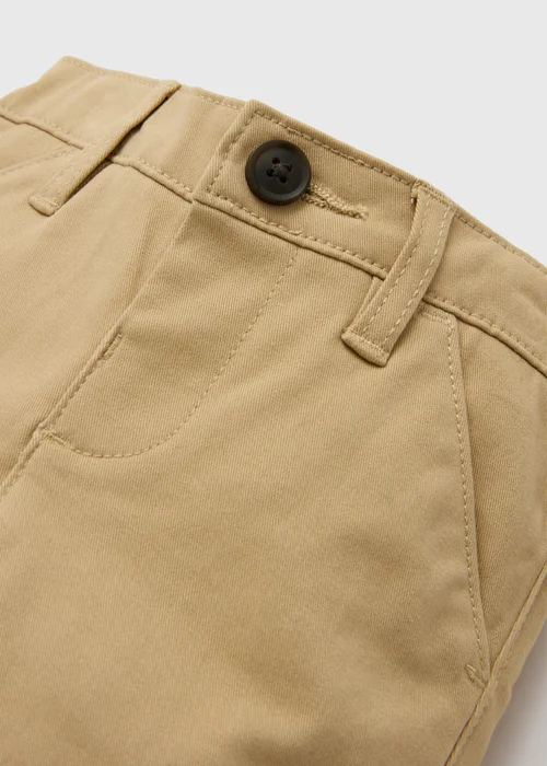 Boys Stone Chino Shorts (1-7yrs) - 1 half year to 2 Image 2