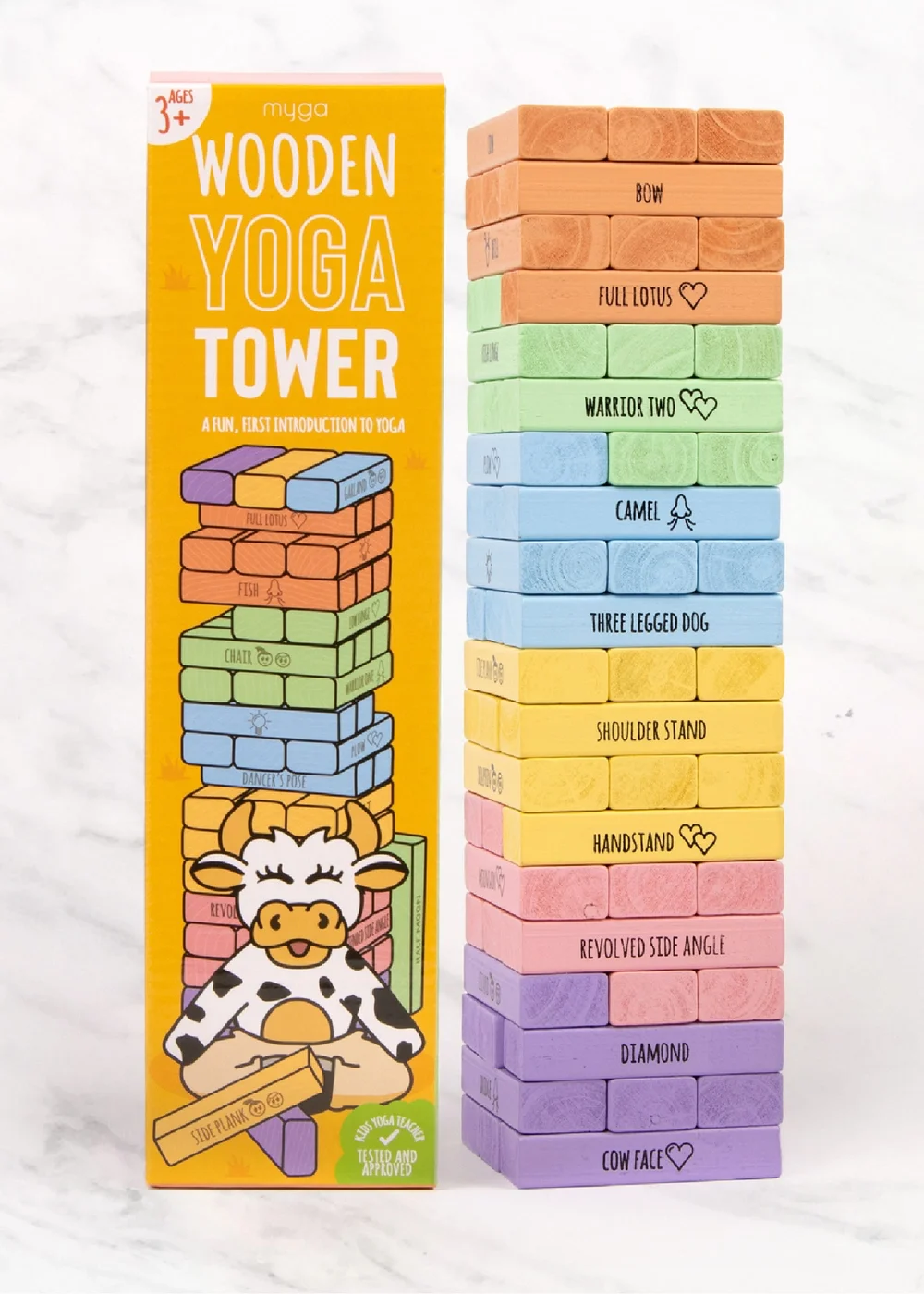 Myga Yoga Tumbling Tower - One Size Image 1