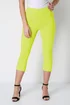 Roman Lime Cropped Stretch Trouser - Size 18 Image 1