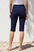 Roman Navy Knee Length Stretch Shorts - 12 Image 3