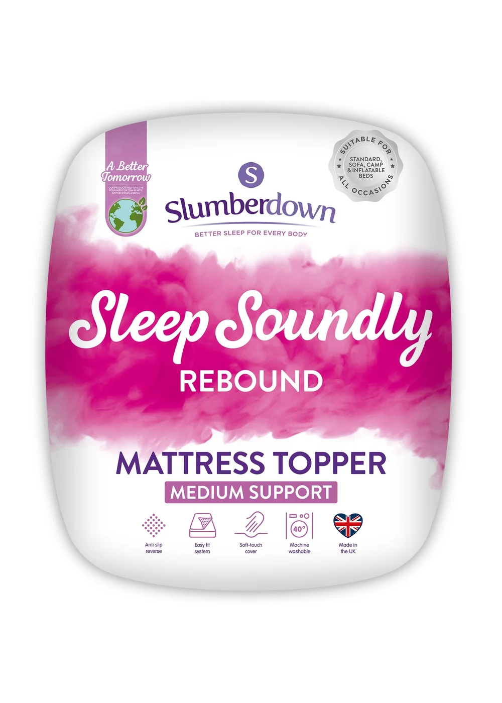 Slumberdown Sleep Soundly Topper - Single Image 1