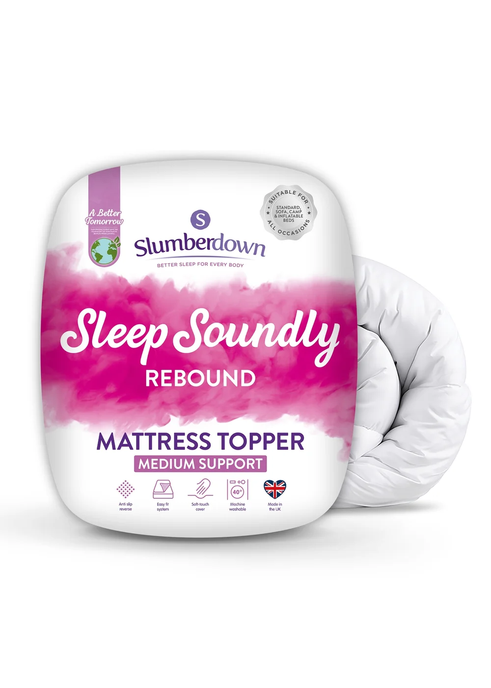 Slumberdown Sleep Soundly Topper - Single Image 2
