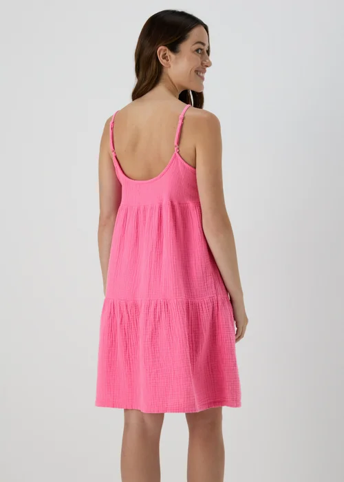 Pink Double Cloth Dress - Extra small Image 2