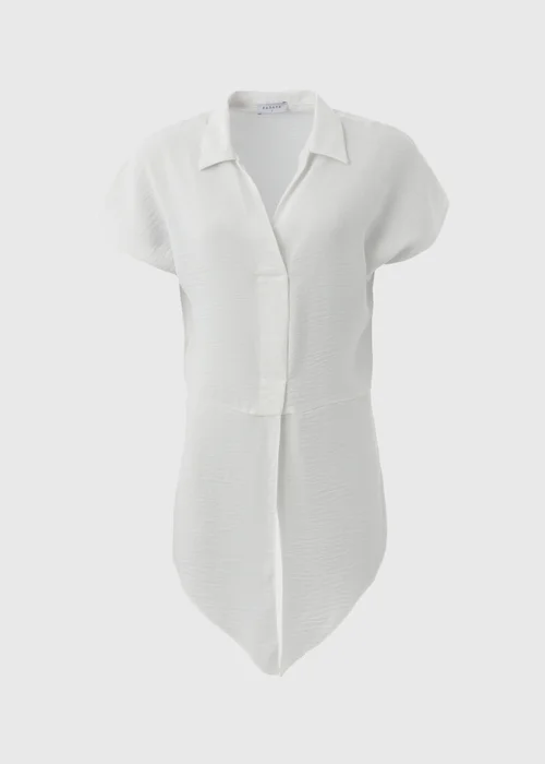 White Tie Waist Shirt - 8 Image 5