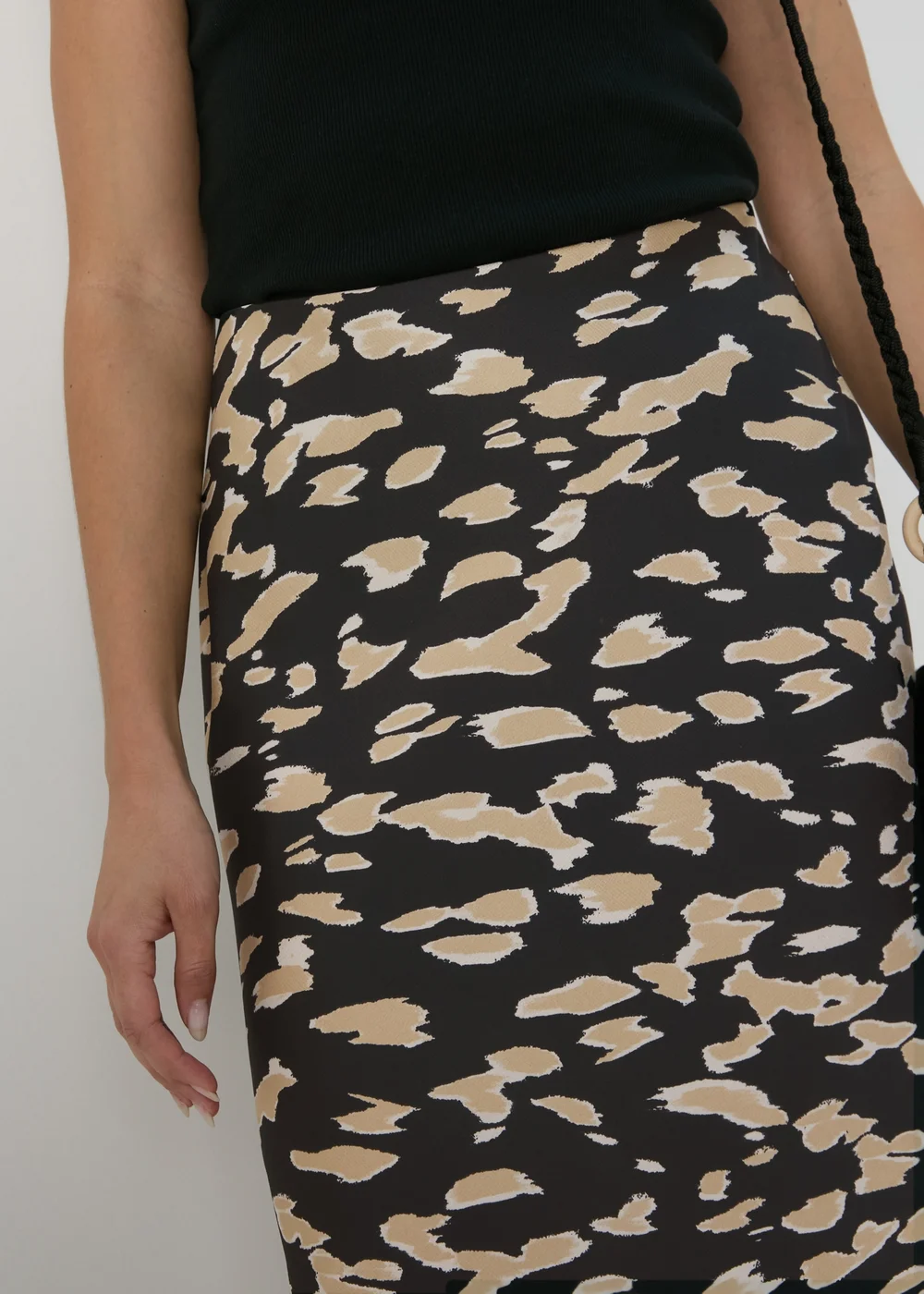 Black & Stone Midi Skirt - 8 Image 3