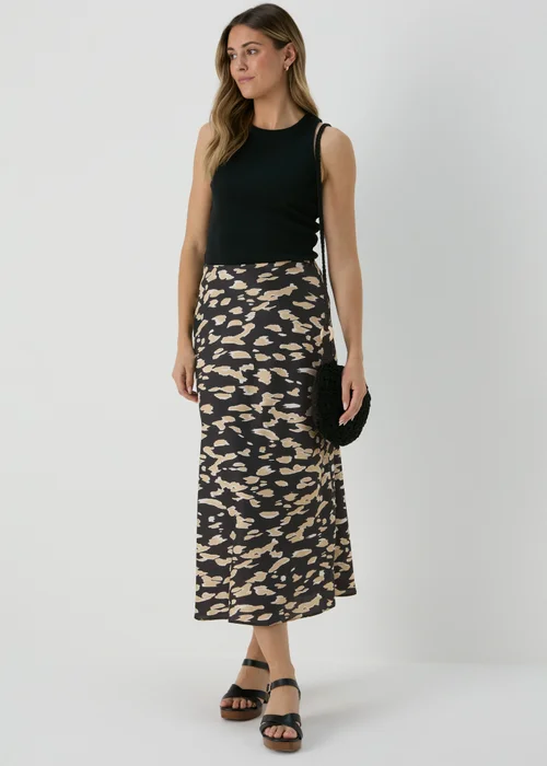 Black & Stone Midi Skirt - 8 Image 1