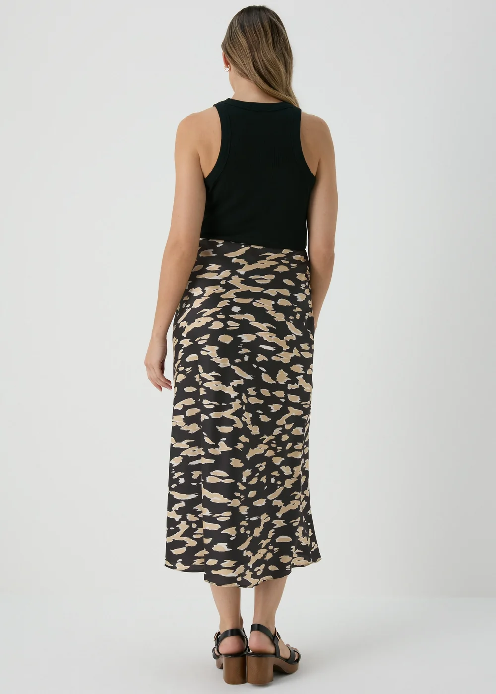 Black & Stone Midi Skirt - 8 Image 2