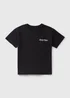 Boys Black Limited Edition Print Oversized T-Shirt (7-13yrs) - Age 7 Years Image 1