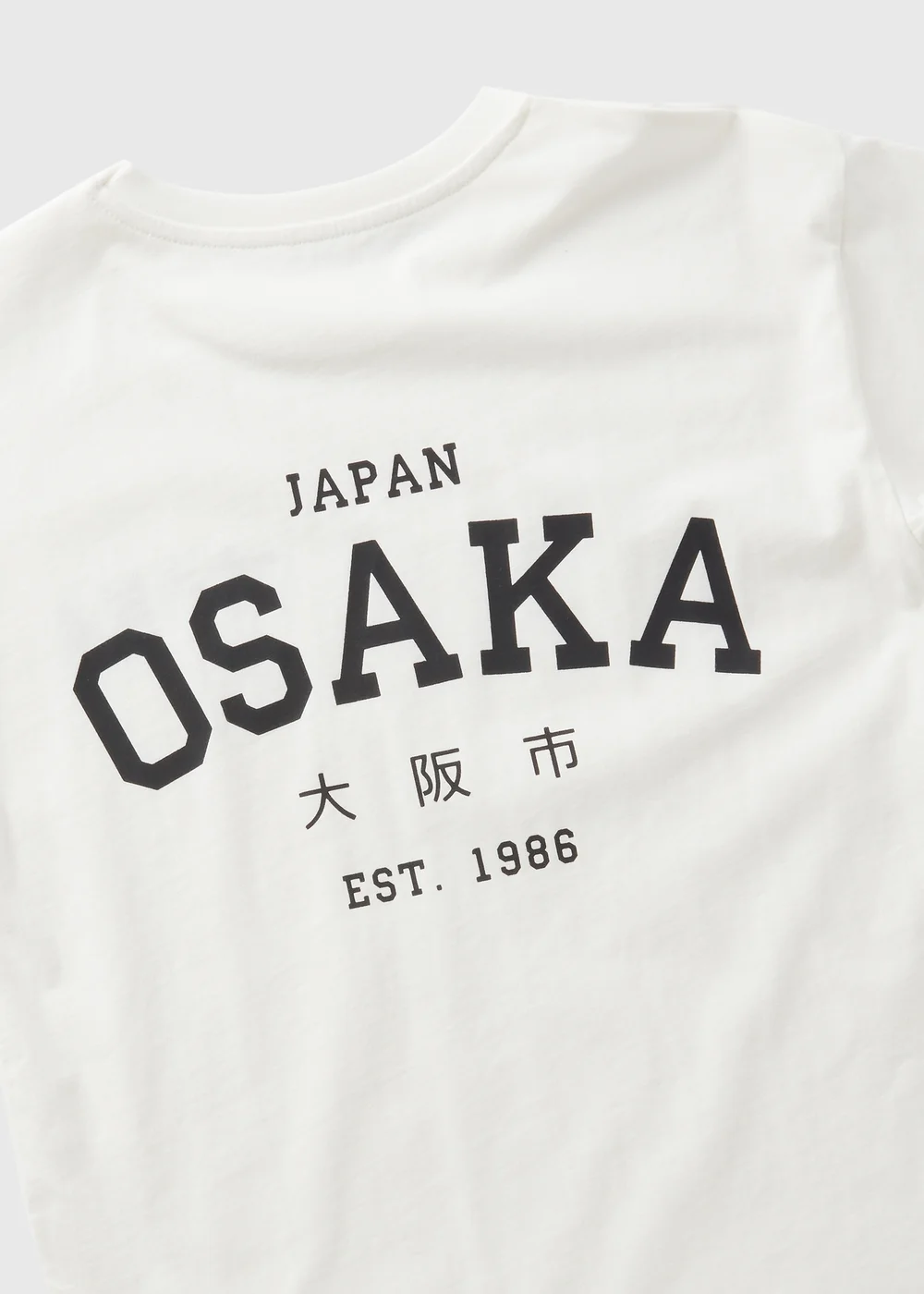 Boys Stone Osaka Print Oversized T-Shirt (7-13yrs) - Age 7 Years Image 2