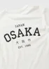 Boys Stone Osaka Print Oversized T-Shirt (7-13yrs) - Age 7 Years Image 2