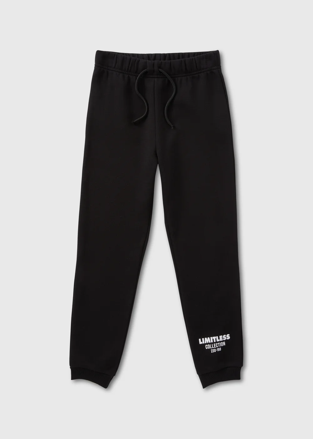 Boys Black Limitless Co Ord Joggers (7-13yrs) - 8 Yrs Image 1