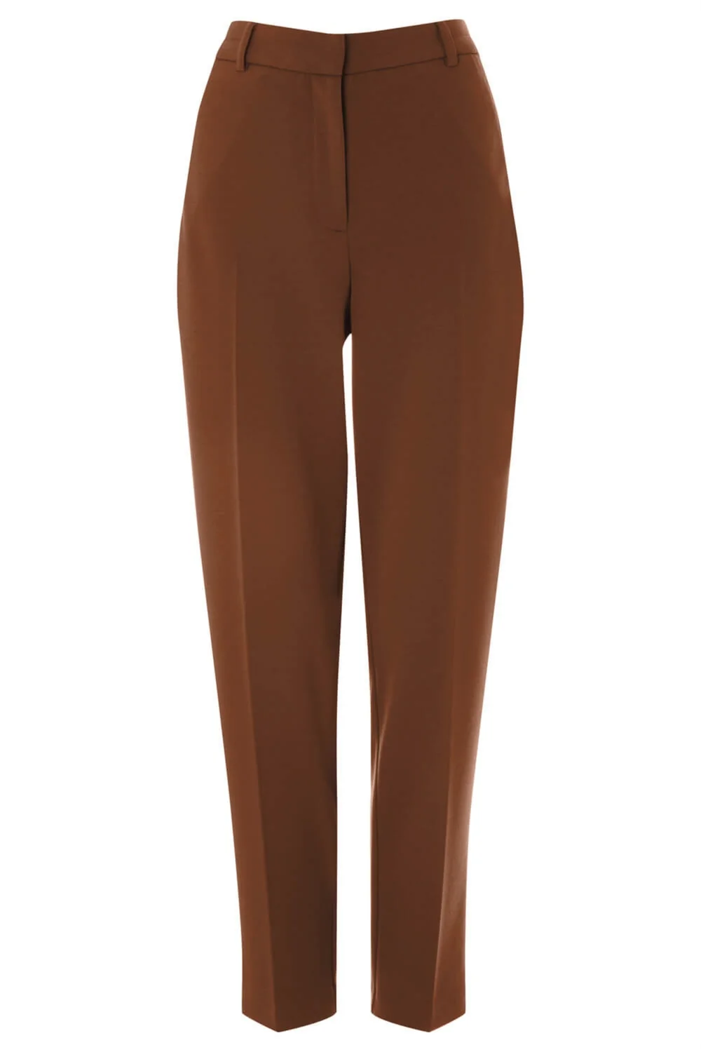 Roman Chocolate Long Straight Leg Stretch Trouser - 6 Image 4